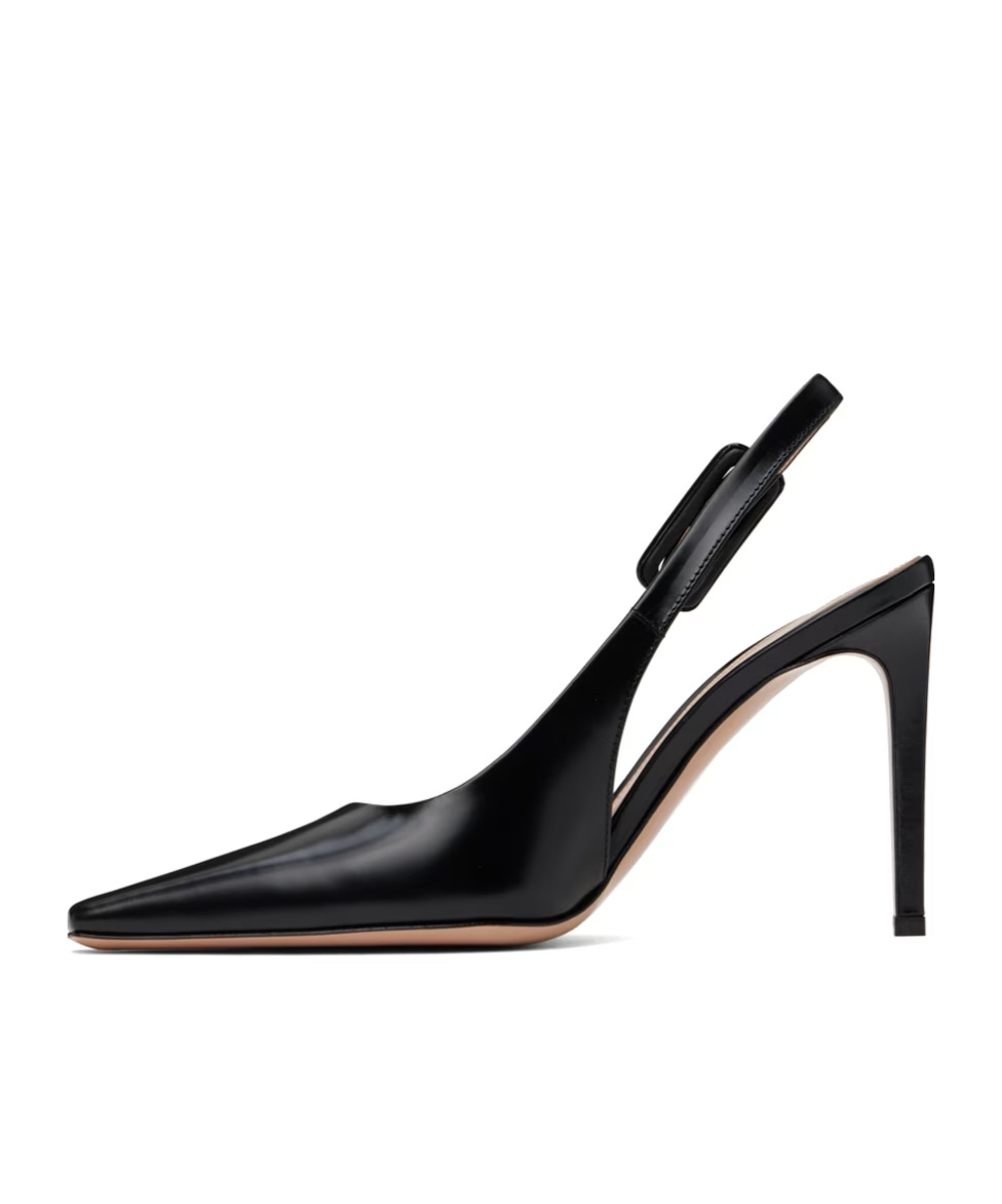 Gianvito Rossi Christina Sling In Black