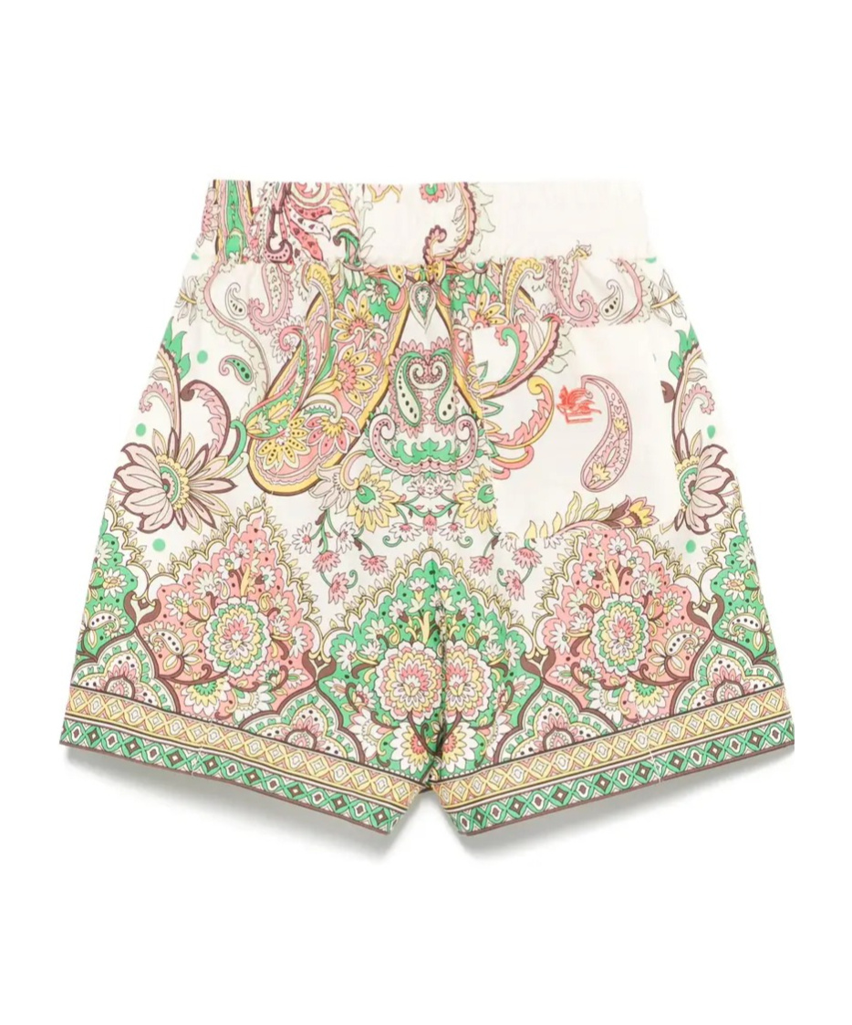 Etro Patterned Shorts In Multi