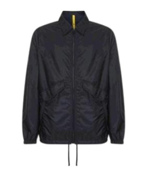 Moncler X Mercedes-benz By Nigo Sopdu Shirt Jacket In Midnight Blue