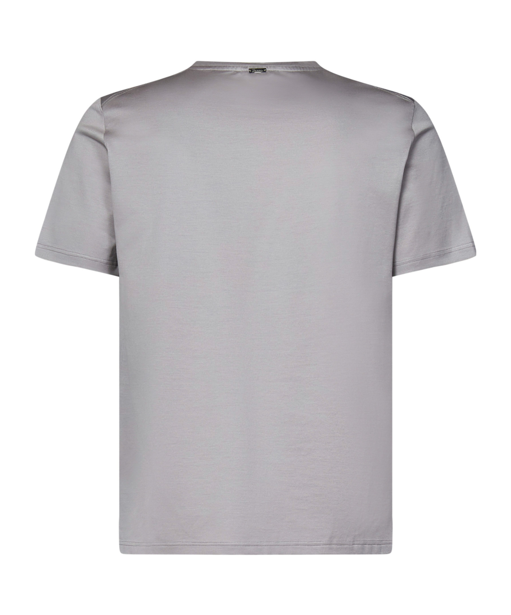 Herno Cotton T-shirt In Gray