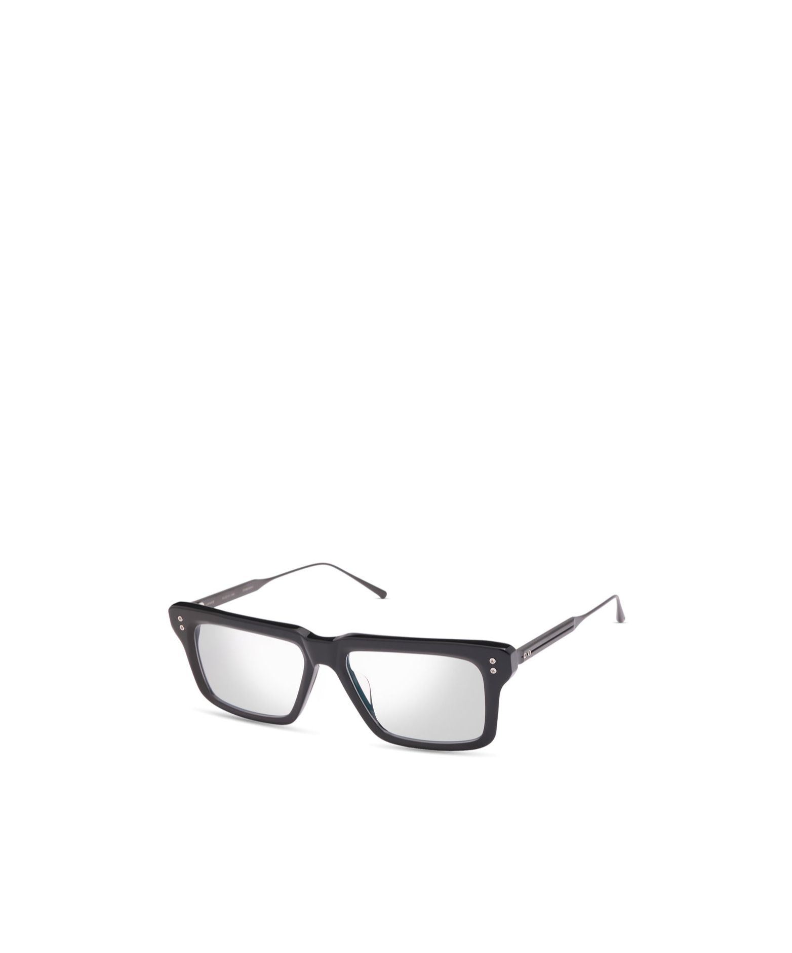 Dita Eyewear Rectangular Flat Mirror In White