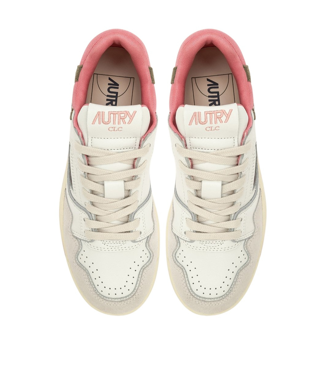 Shop Autry Clc Sneakers In White