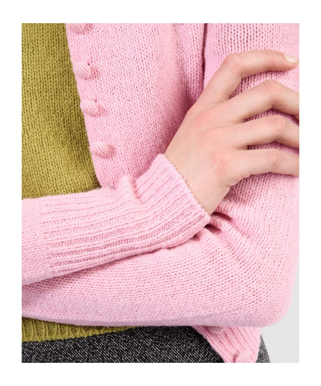 Prada Cashmere Cardigan In Pink