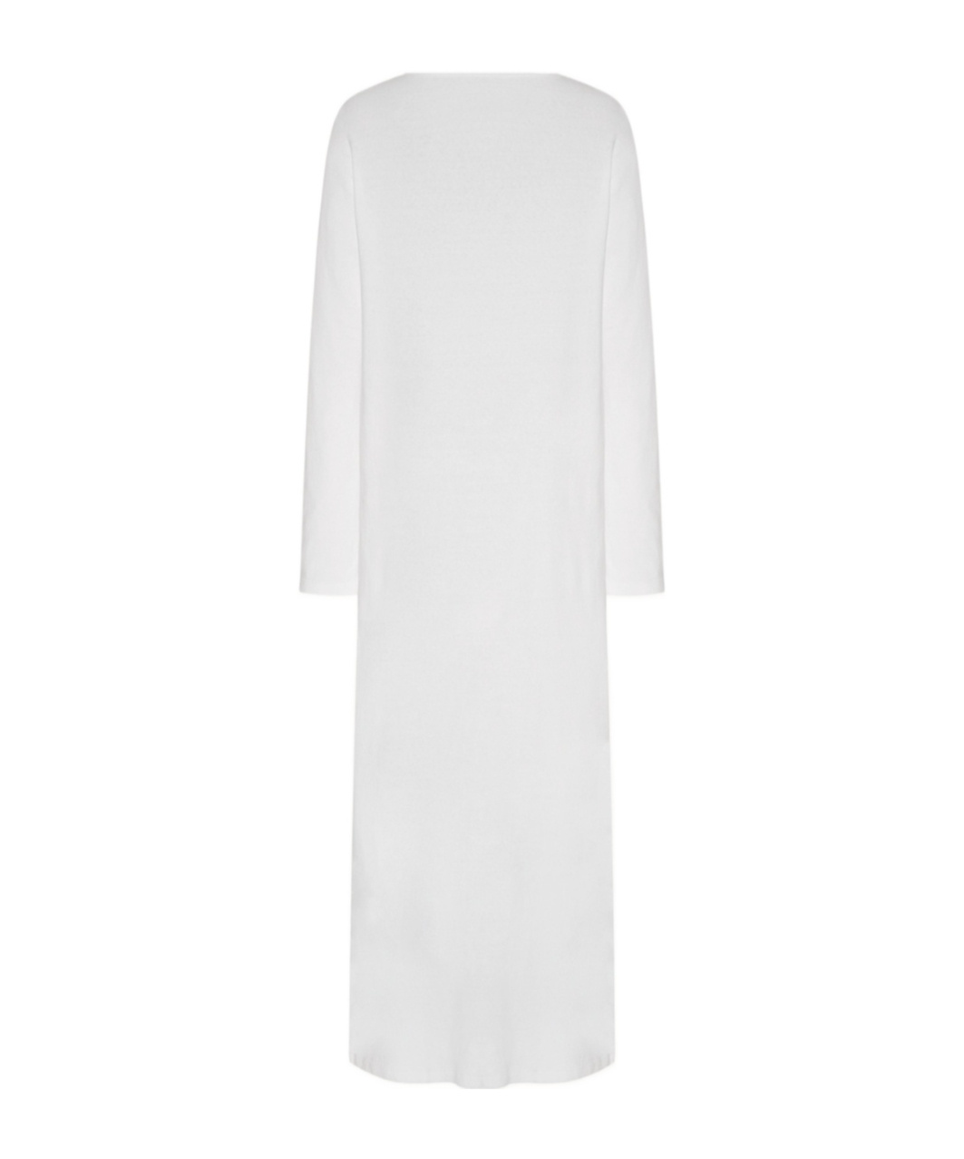 The Row Latoya Cotton Maxi Dress In White