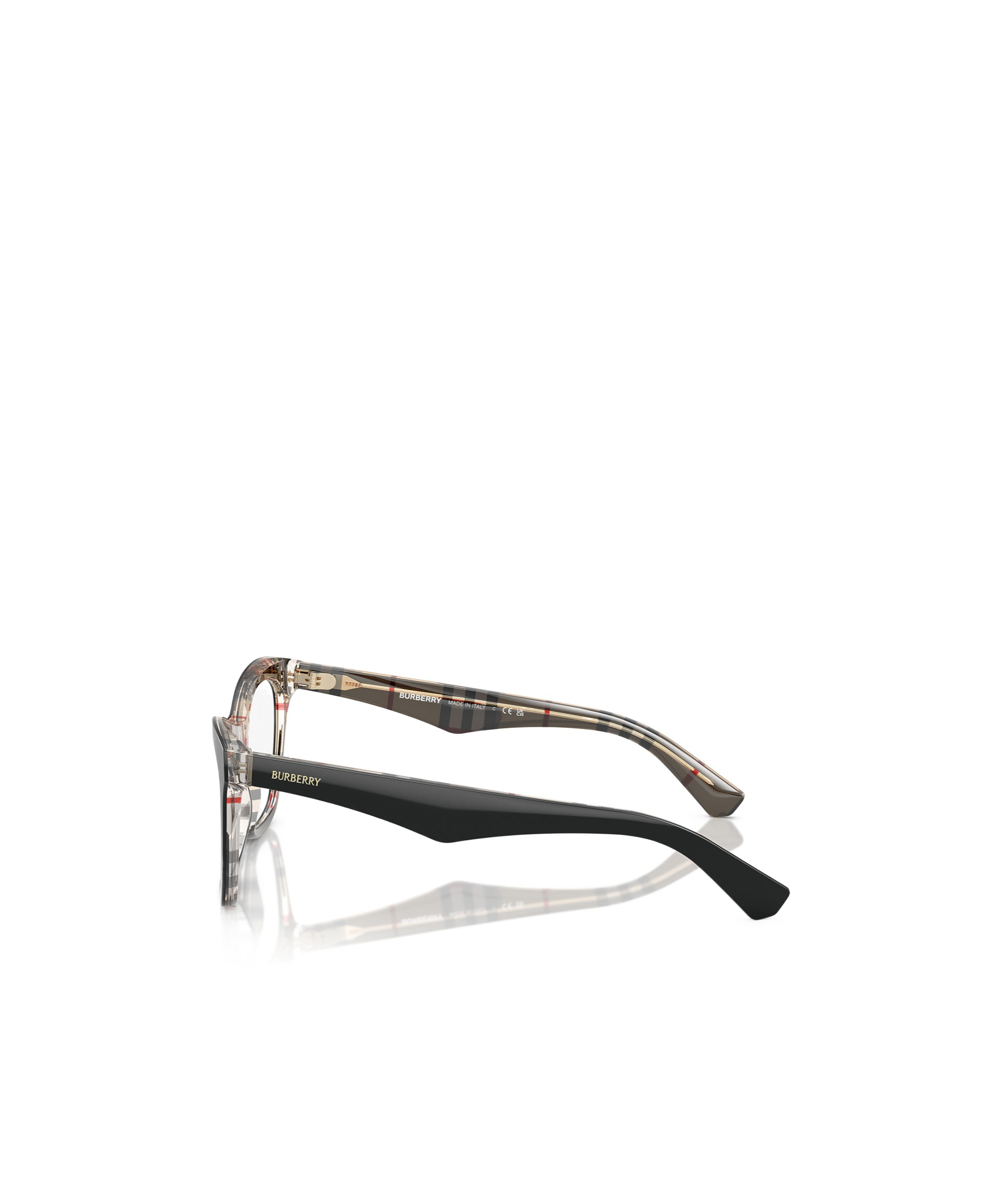 Burberry Eyewear Cat-eye Glasses In Black