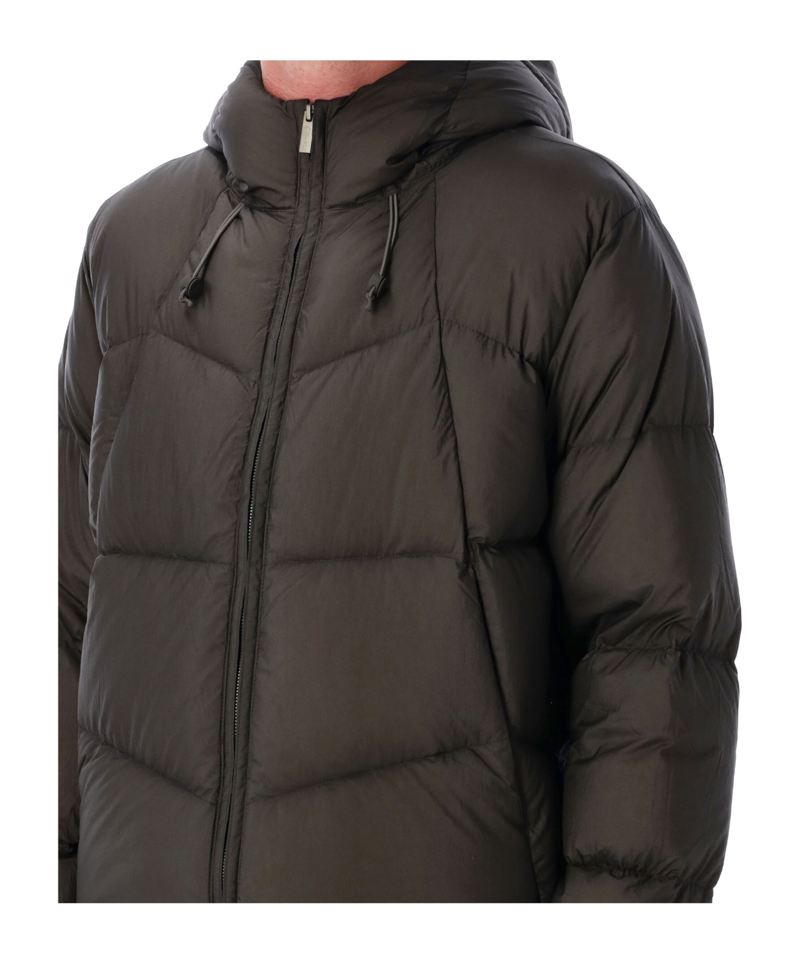 K-way Quill Thermo Light Ripstop Down Jacket In Brown