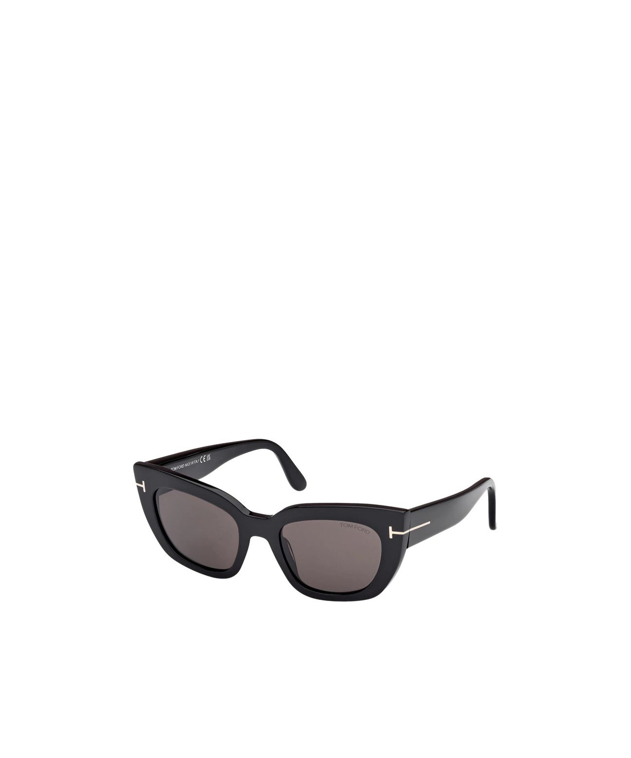 Tom Ford Athena Acetate Cat-eye Sunglasses In Black