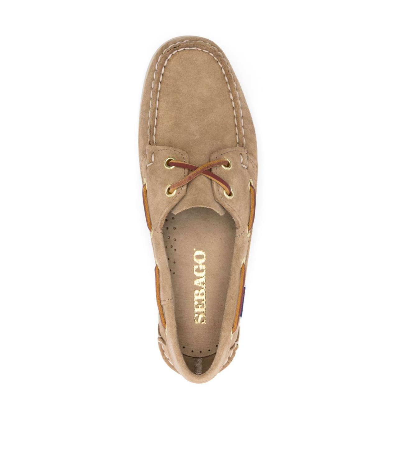 Sebago Portland Flesh Boat Shoes In Nude