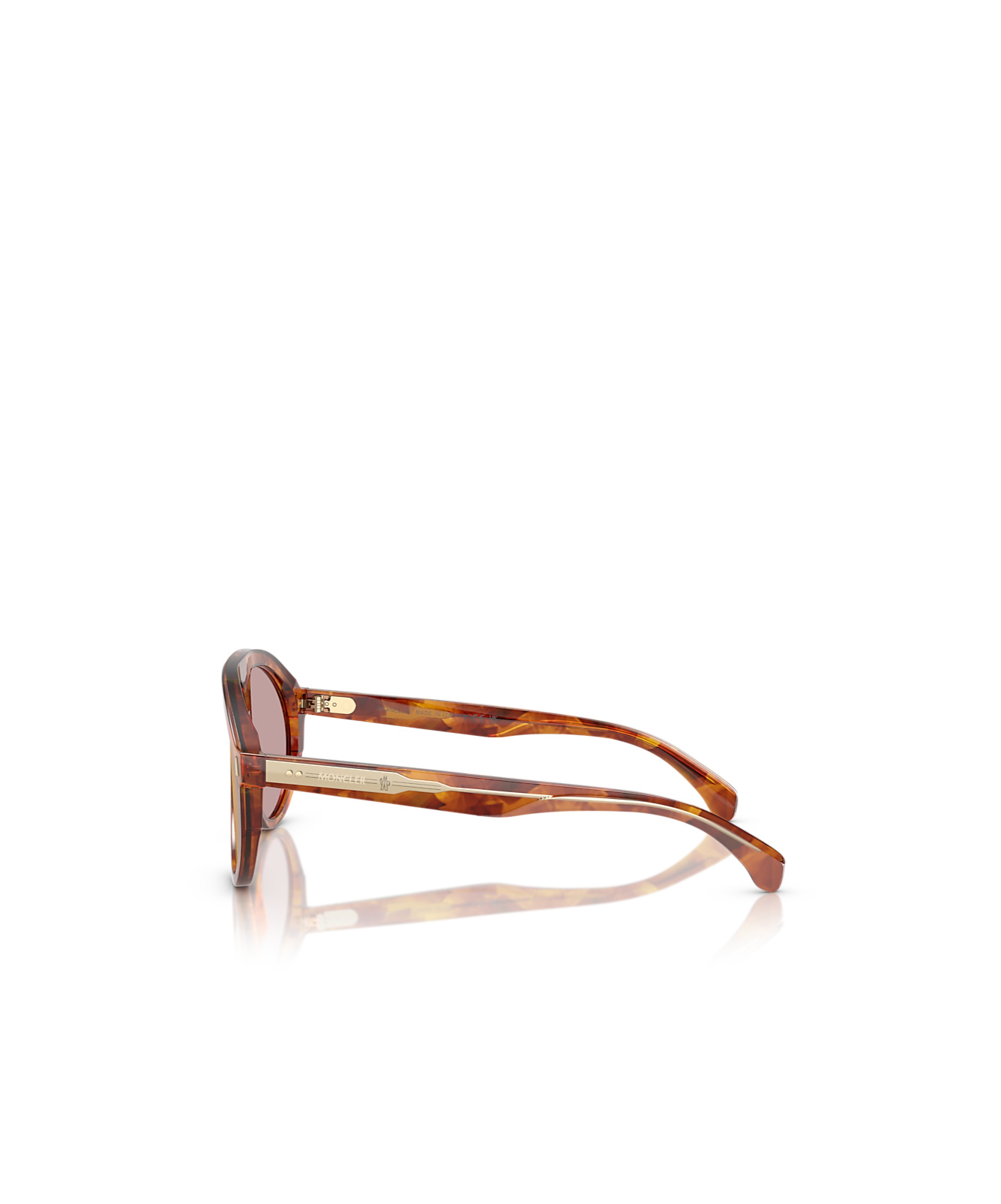Moncler Unisex Sunglasses Me6001 Fhaite In Nude