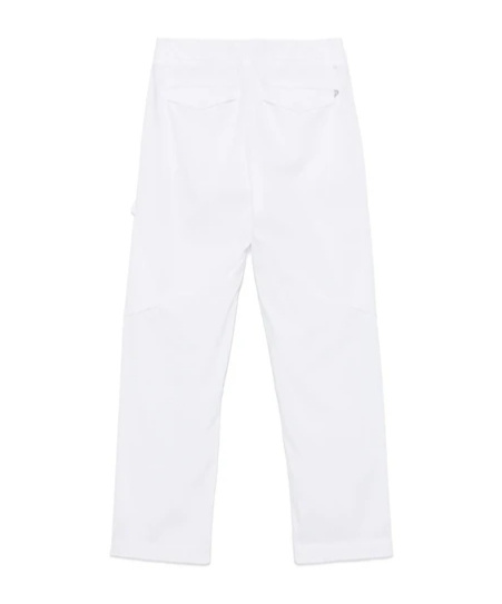 Dondup Logo Detail Track Pants In White
