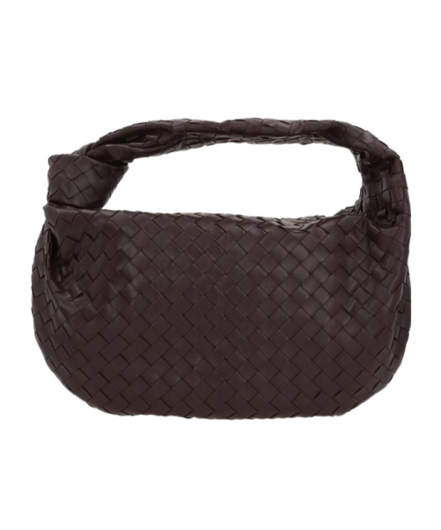 Bottega Veneta Small Jodie Shoulder Bag In Intrecciato Nappa In Burgundy