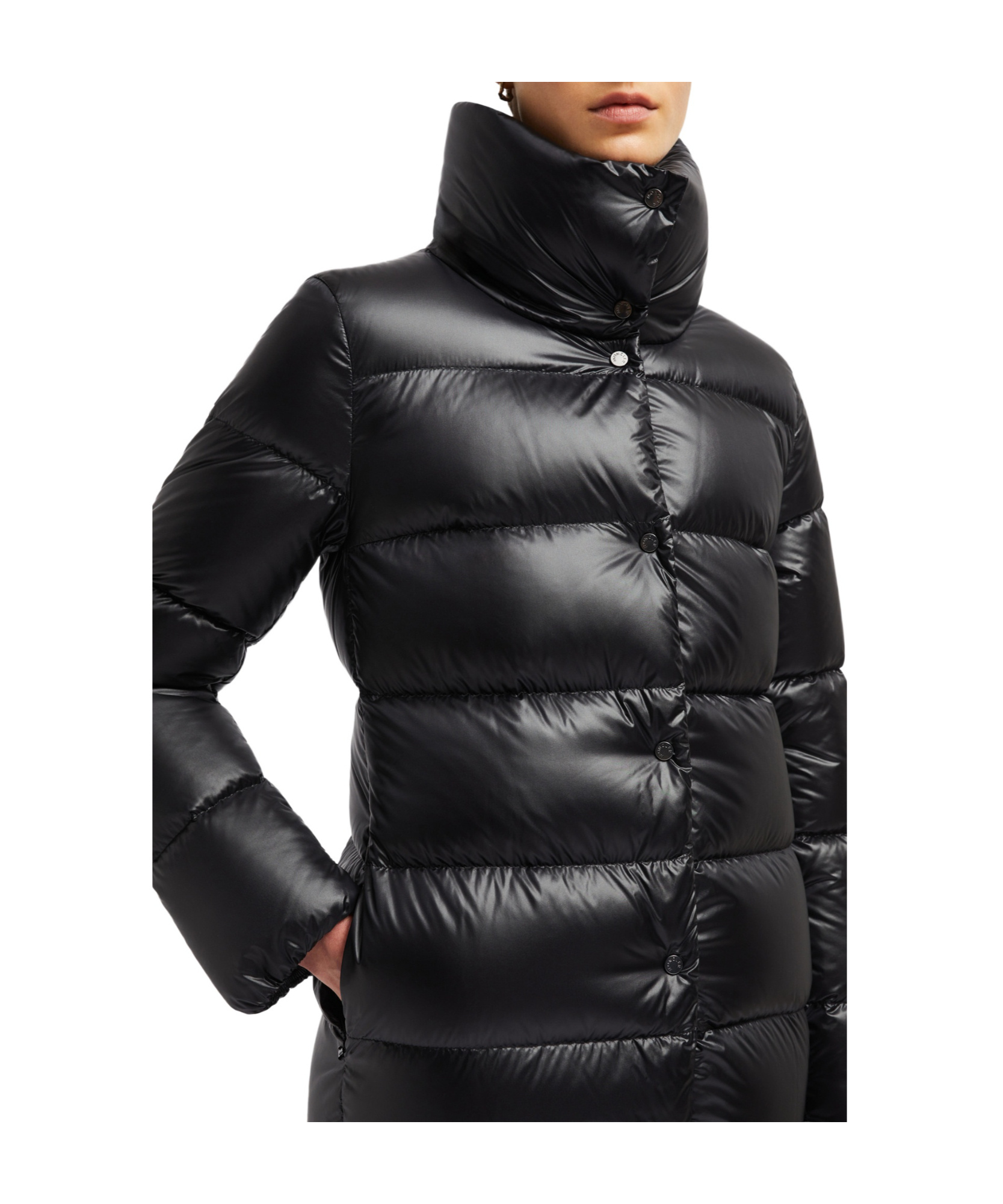 Moncler Cochevis Quilted Down Jacket In Black