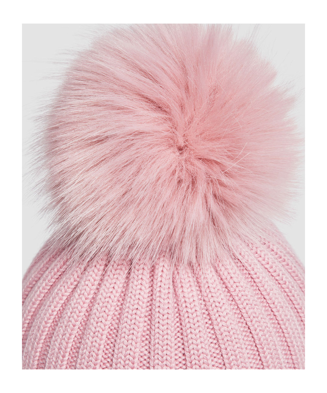Moncler Wool Beanie In Pink