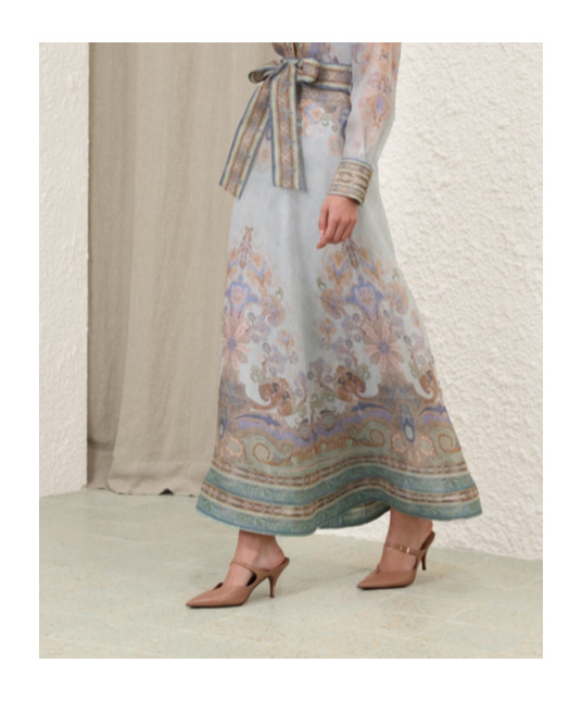 ZIMMERMANN ZIMMERMANN EDEN MAXI SKIRT