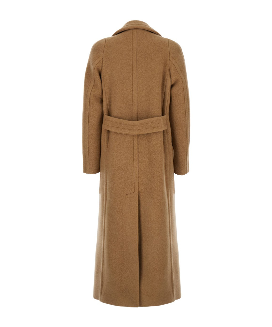 Shop Dries Van Noten Long-sleeved Coat In Brown