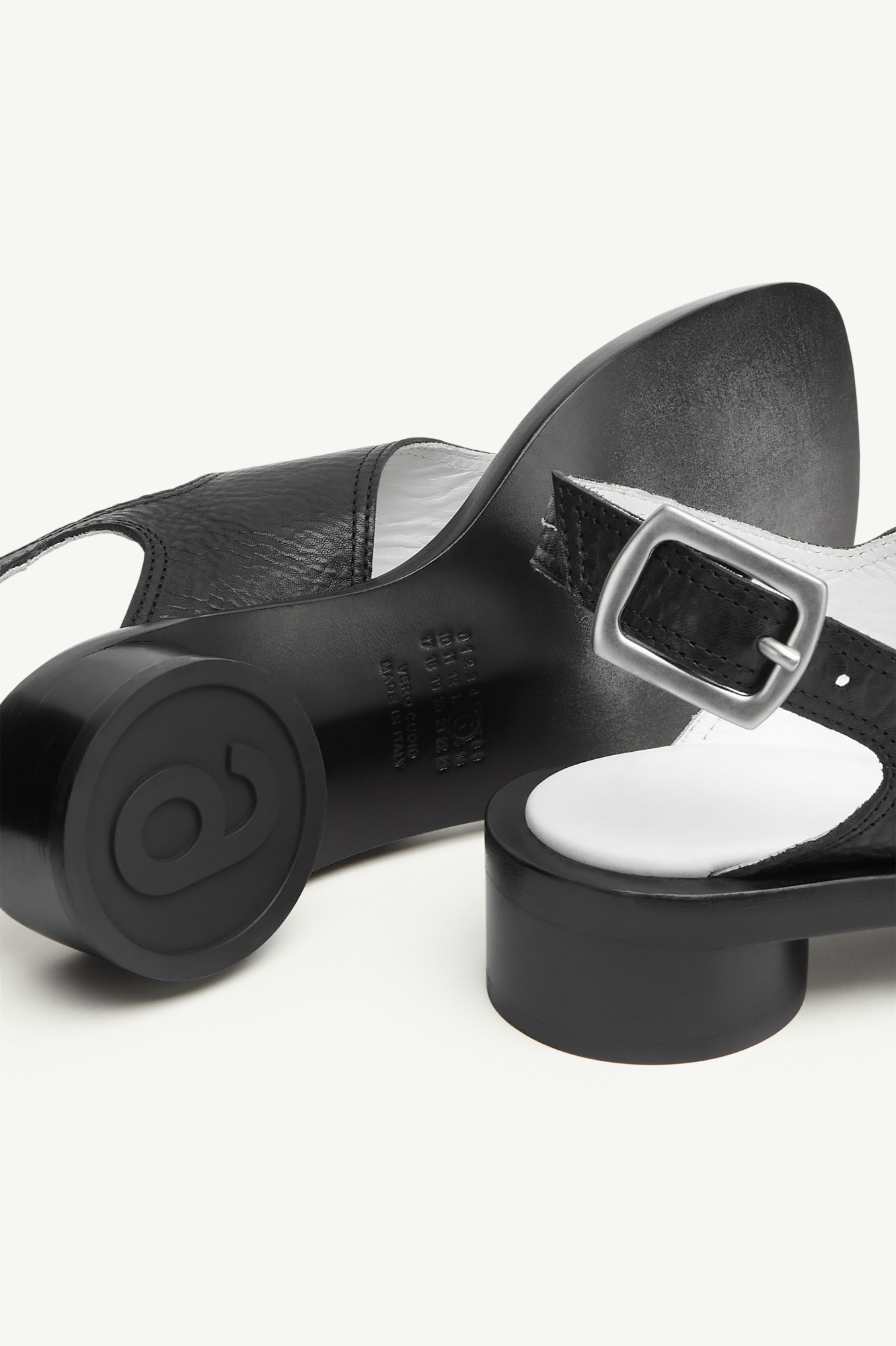 MM6 MAISON MARGIELA ANATOMIC SANDALS
