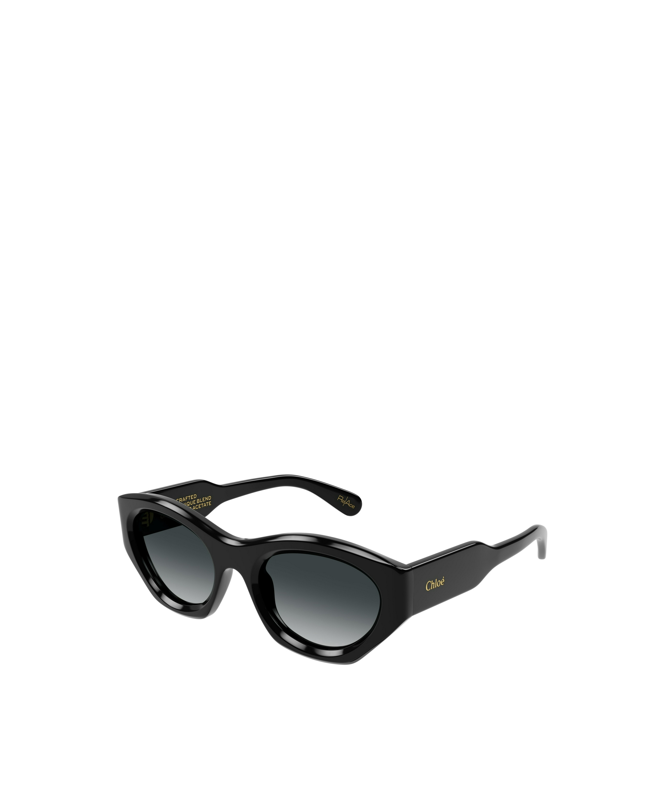 Chloé Gayia Cat-eye Sunglasses In Black