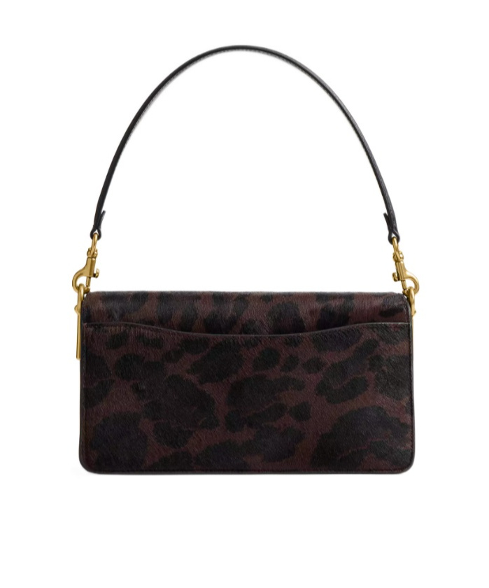 Coach Tabby Shoulder Bag 26 In Haircalf With Leopard Print