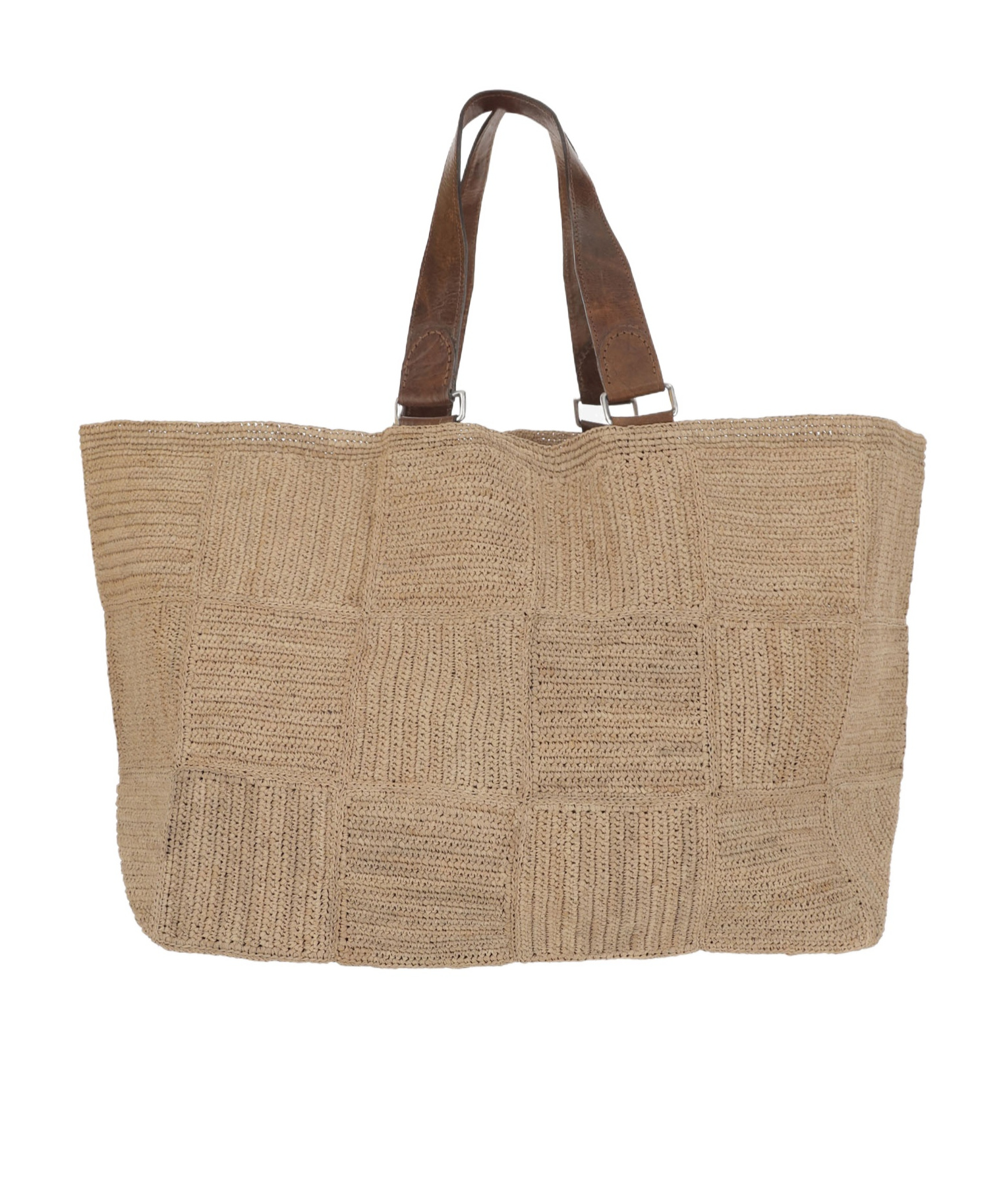 Ibeliv Beige Miray Raffia Tote
