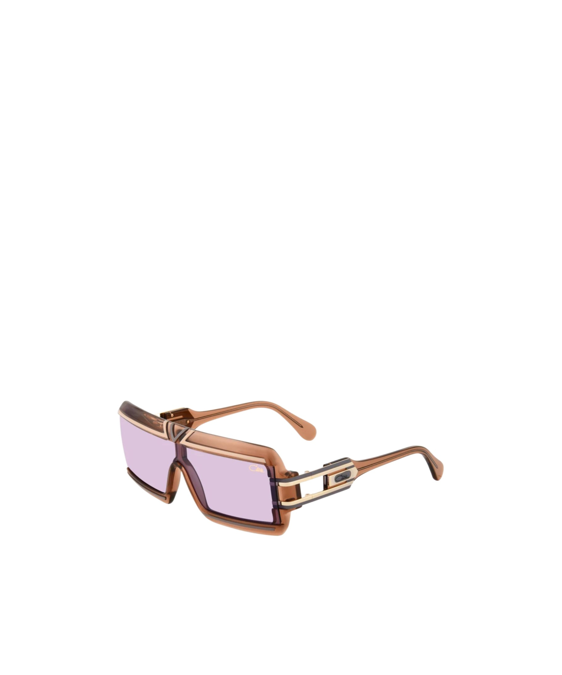 Cazal Geometric Frame Sunglasses In Gold