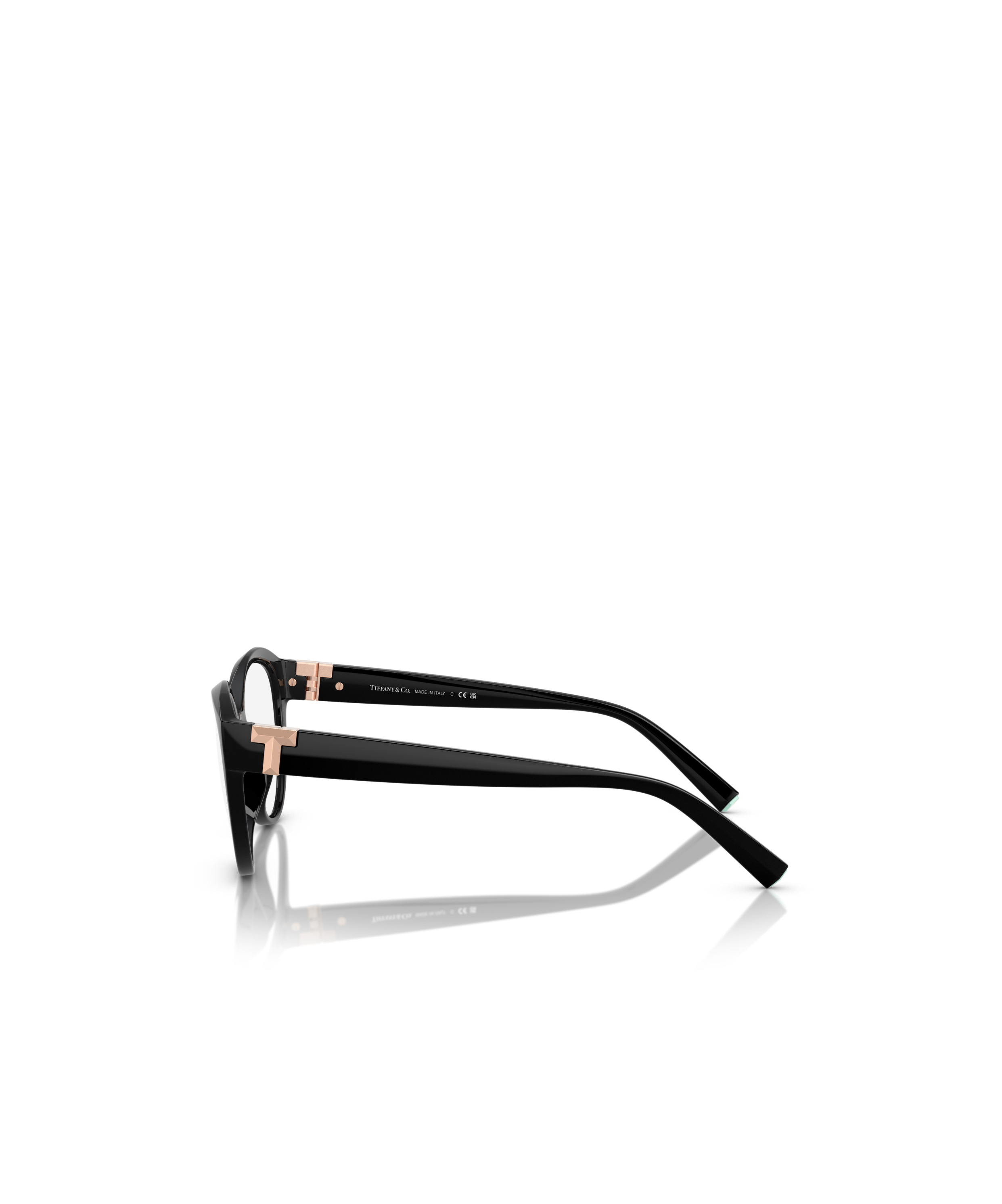 Tiffany & Co Geometrically Framed Flat Mirror In Black