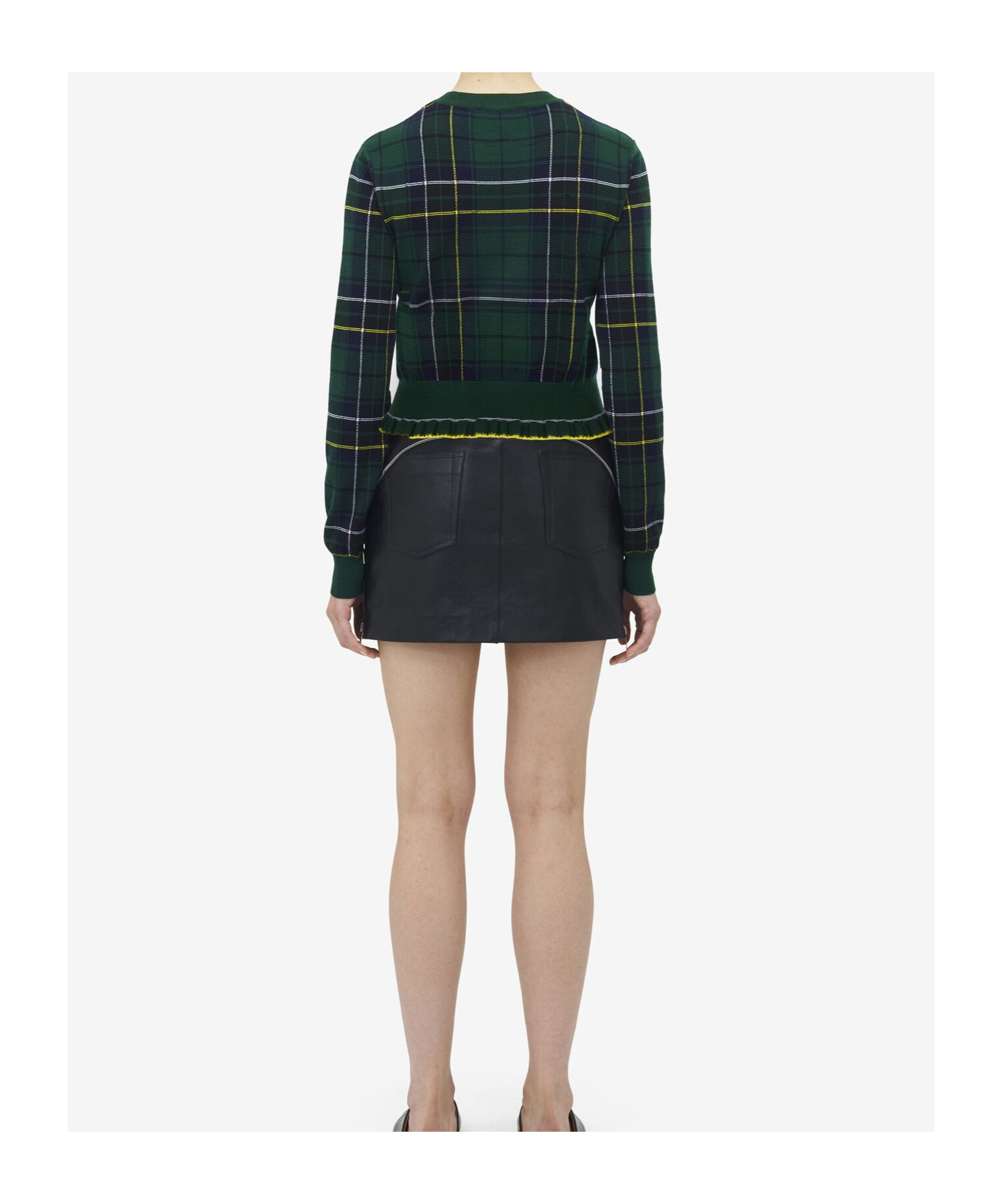 Alexander Mcqueen Sweater Mcqueen Woman Color Multicolor In Green