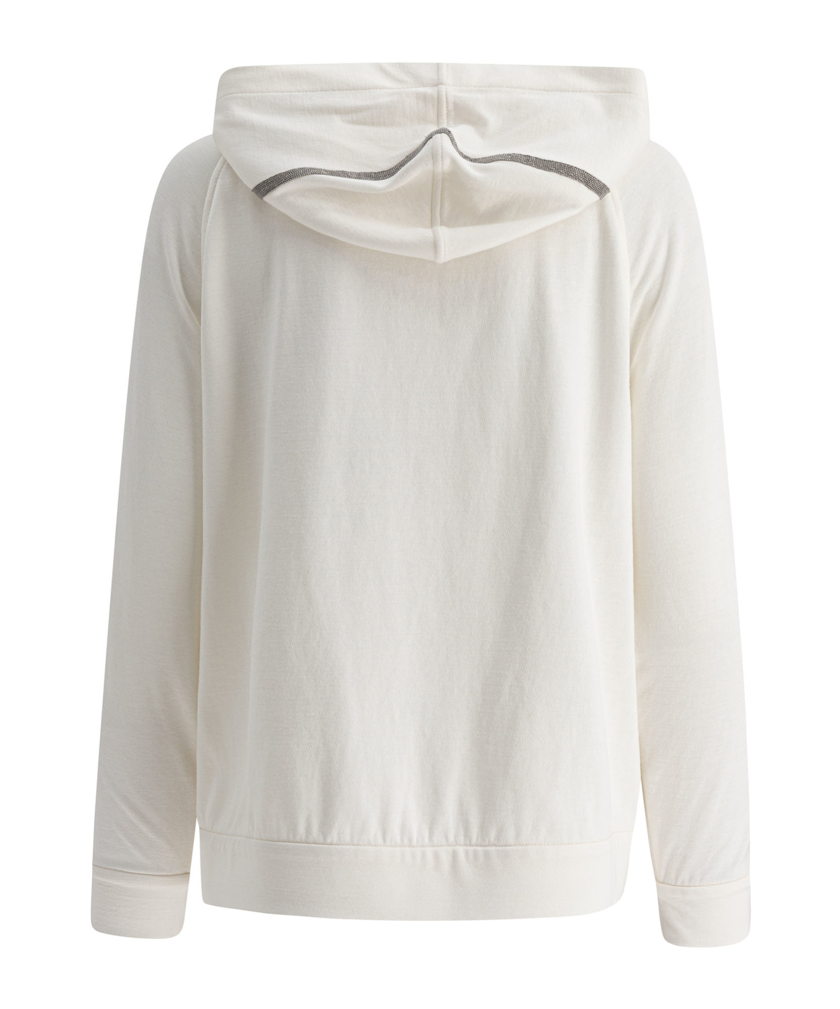 Brunello Cucinelli Hooded Sweater In White