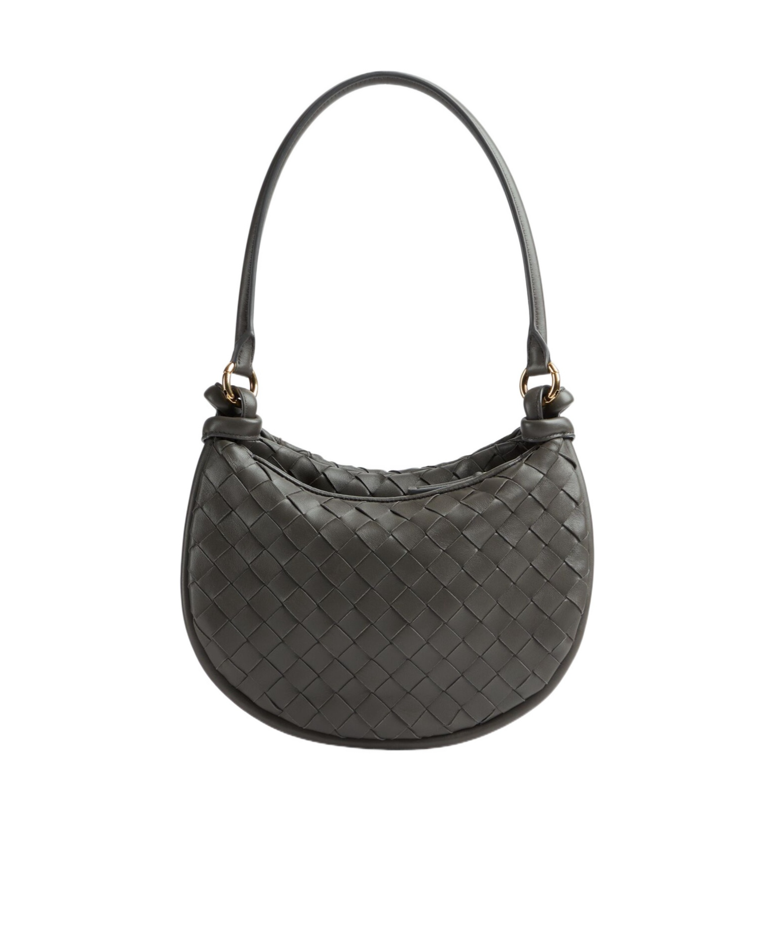 Shop Bottega Veneta Gemelli Small Shoulder Bag In Black