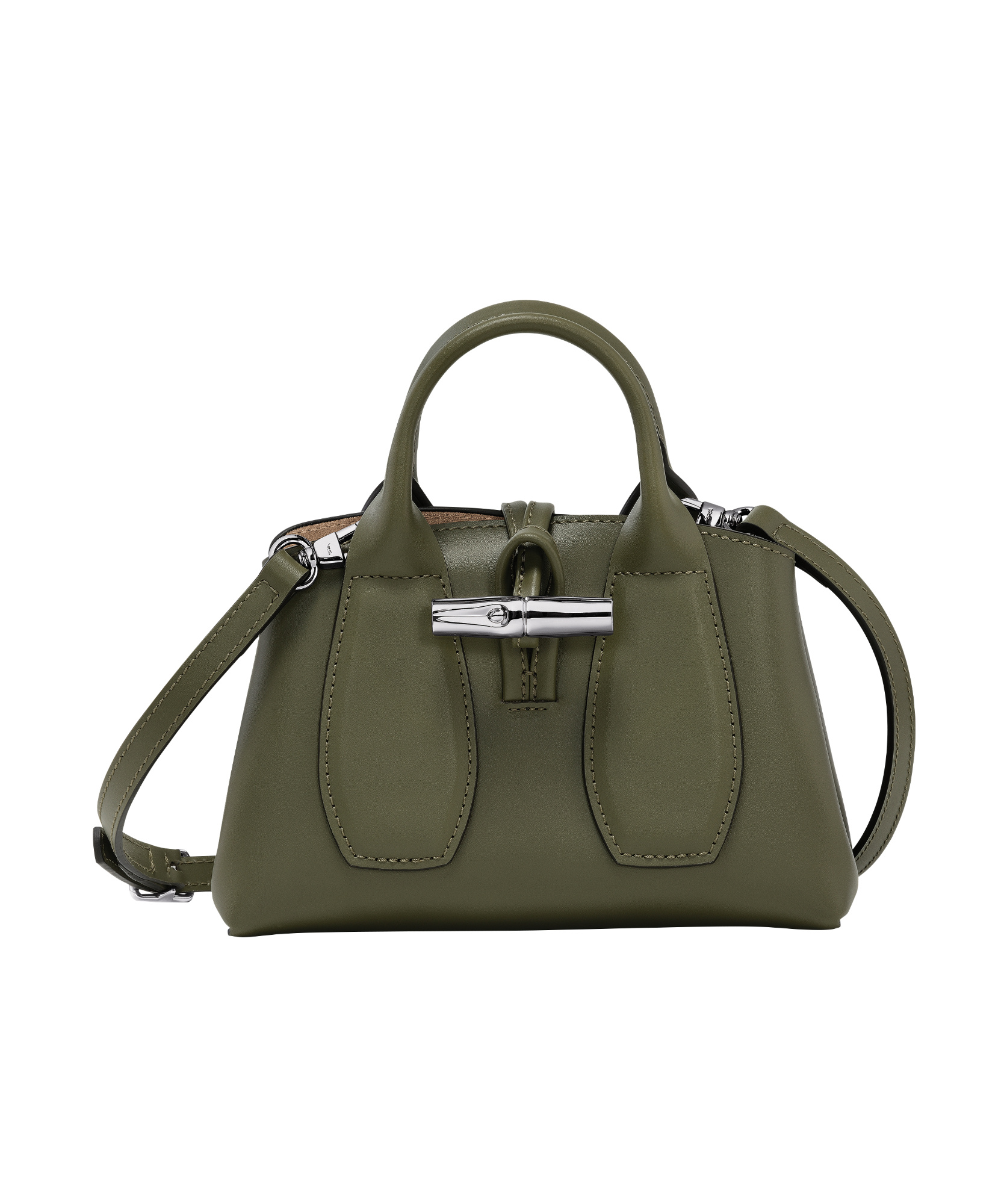 Longchamp Le Roseau Xs Handbag In Green