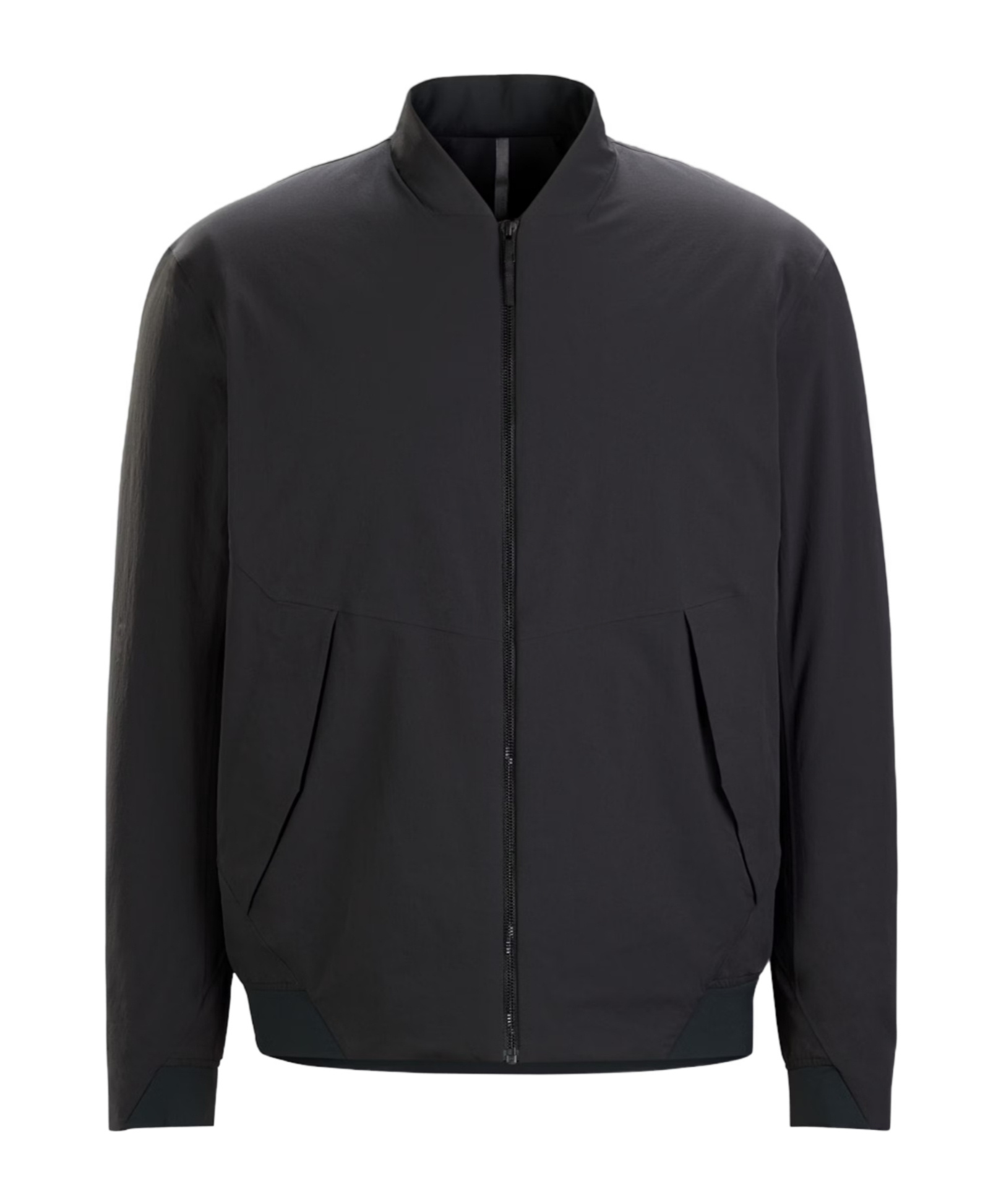 Veilance Diode Stretch Nylon Bomber Jacket In Black