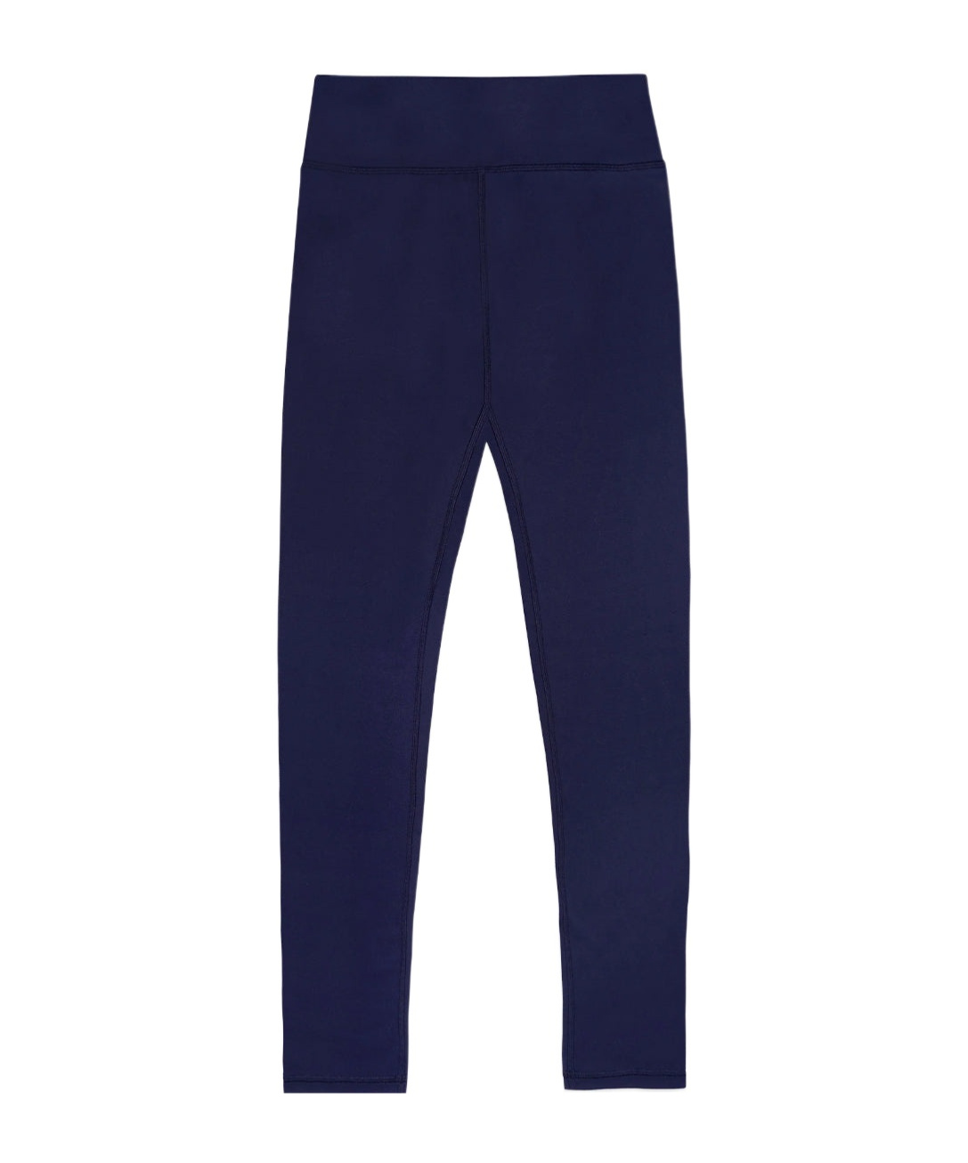 Shop Sporty And Rich Elastic Waist-edge Leggings In Black