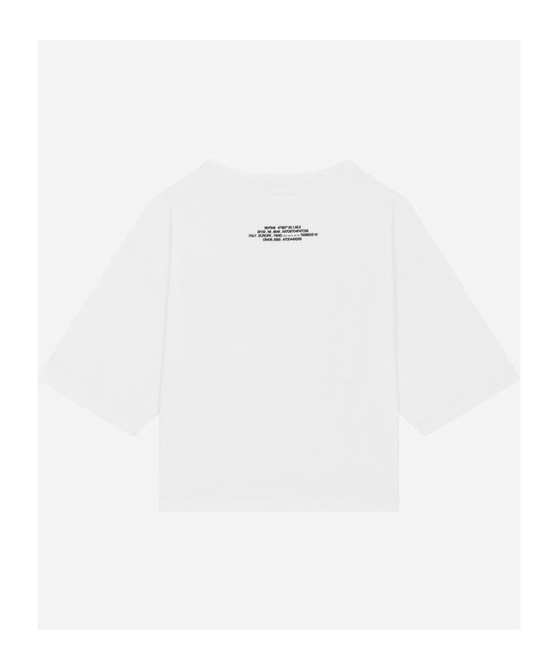 Dolce & Gabbana Short-sleeved T-shirt In White