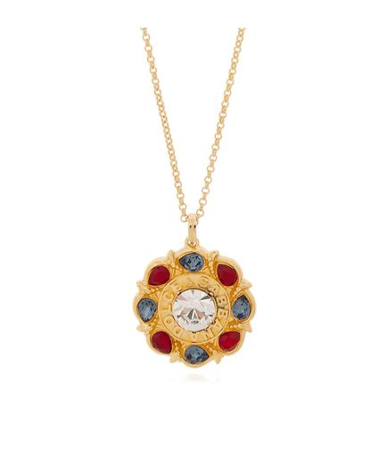 Dolce & Gabbana Dg-logo Chain-link Necklace Chain-link Necklace In White