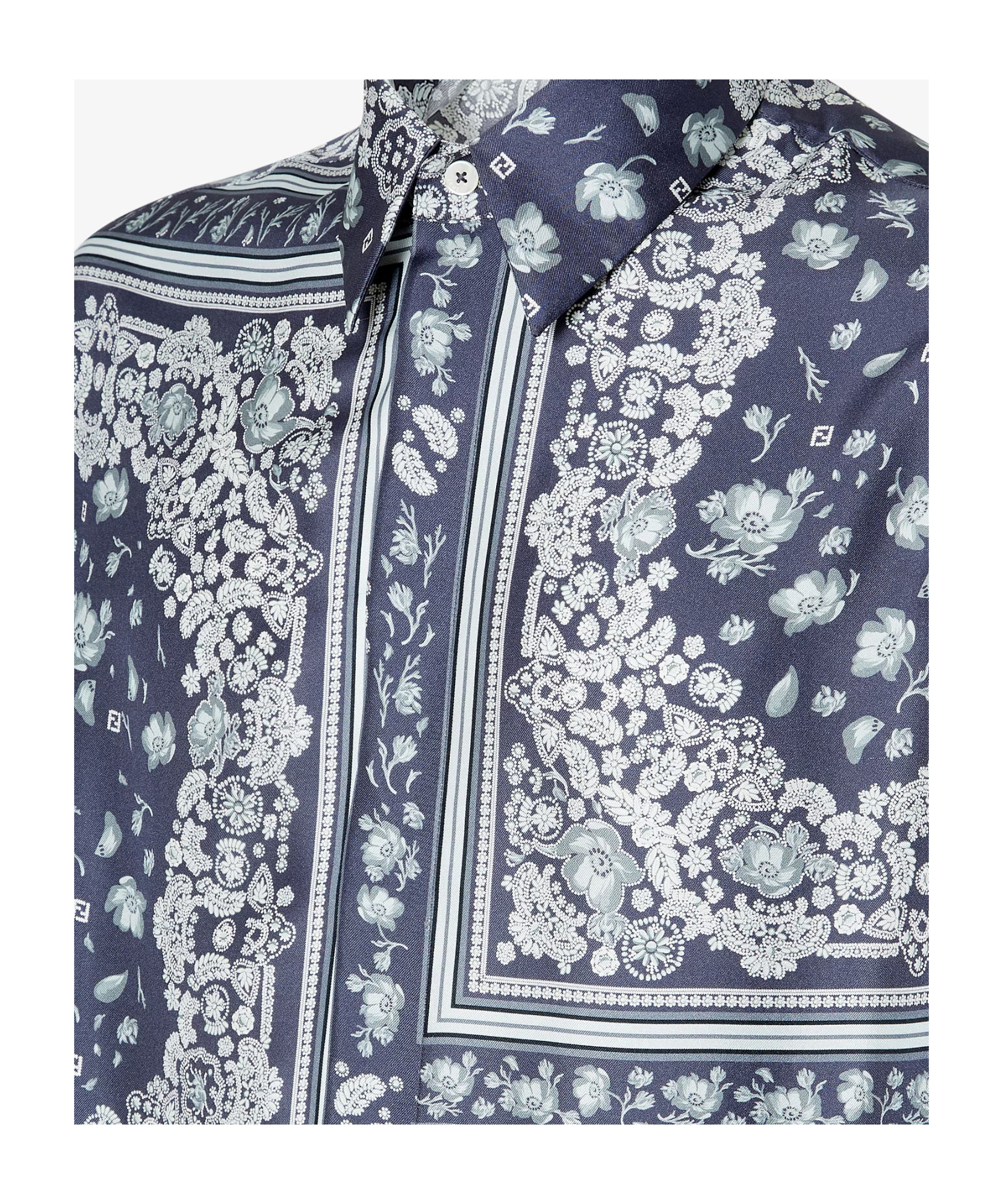 Fendi Bandana Shirt Floral Pattern