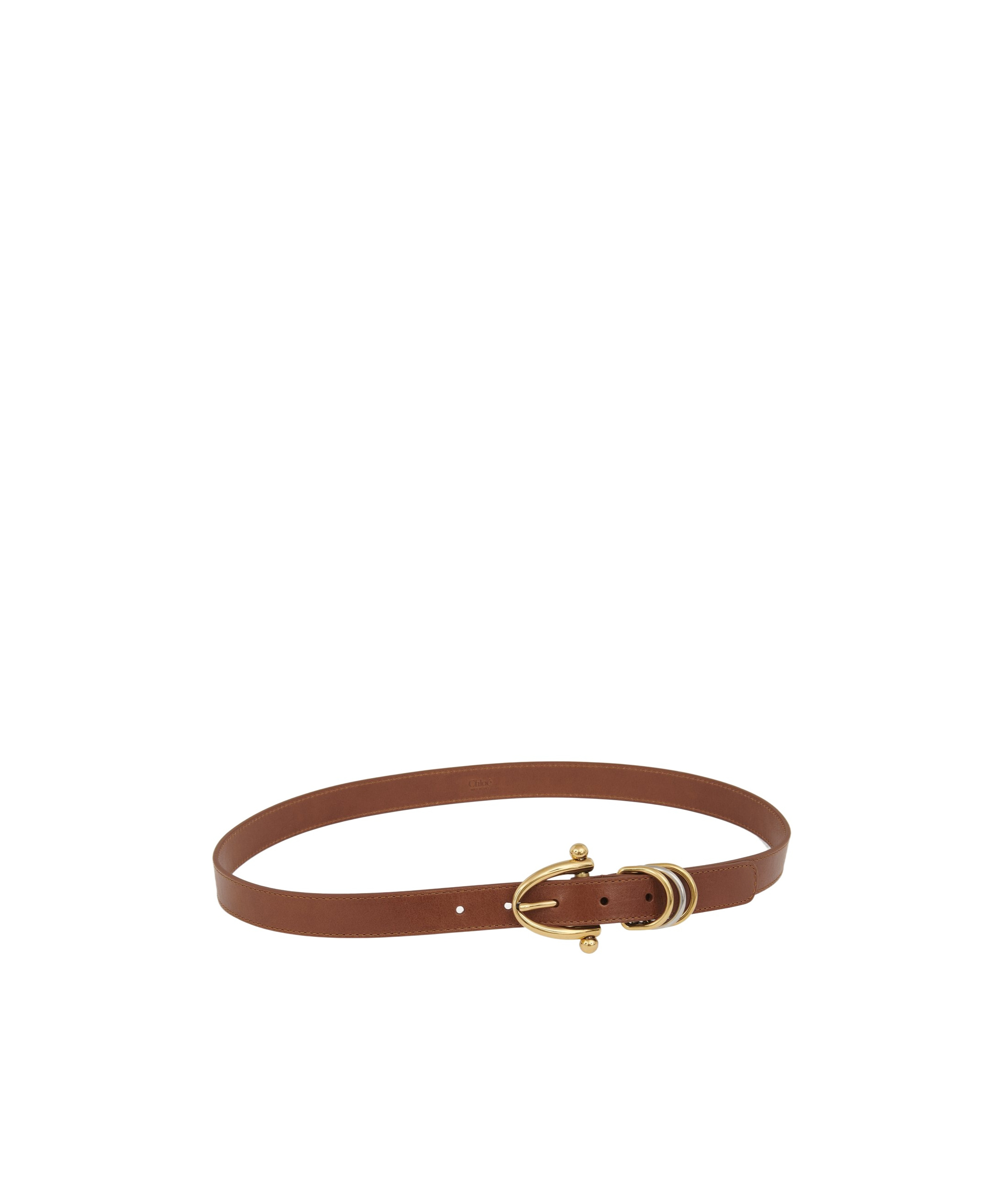 Chloé Adjustable Waist Belt In Brown