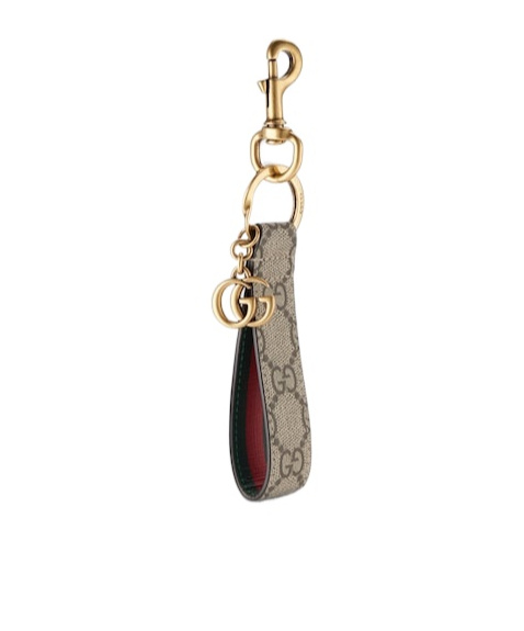 Gucci Ophidia Series Key Chain In Nude