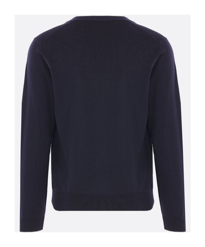 Roberto Collina Sweaters Blue In Animal Print