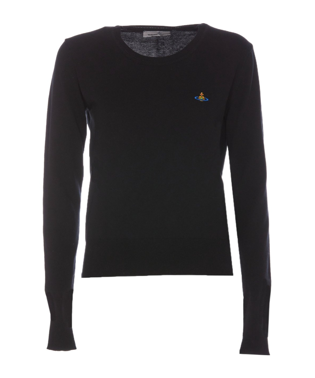 Vivienne Westwood Women Cotton And Cashmere Blend Jumper In Black