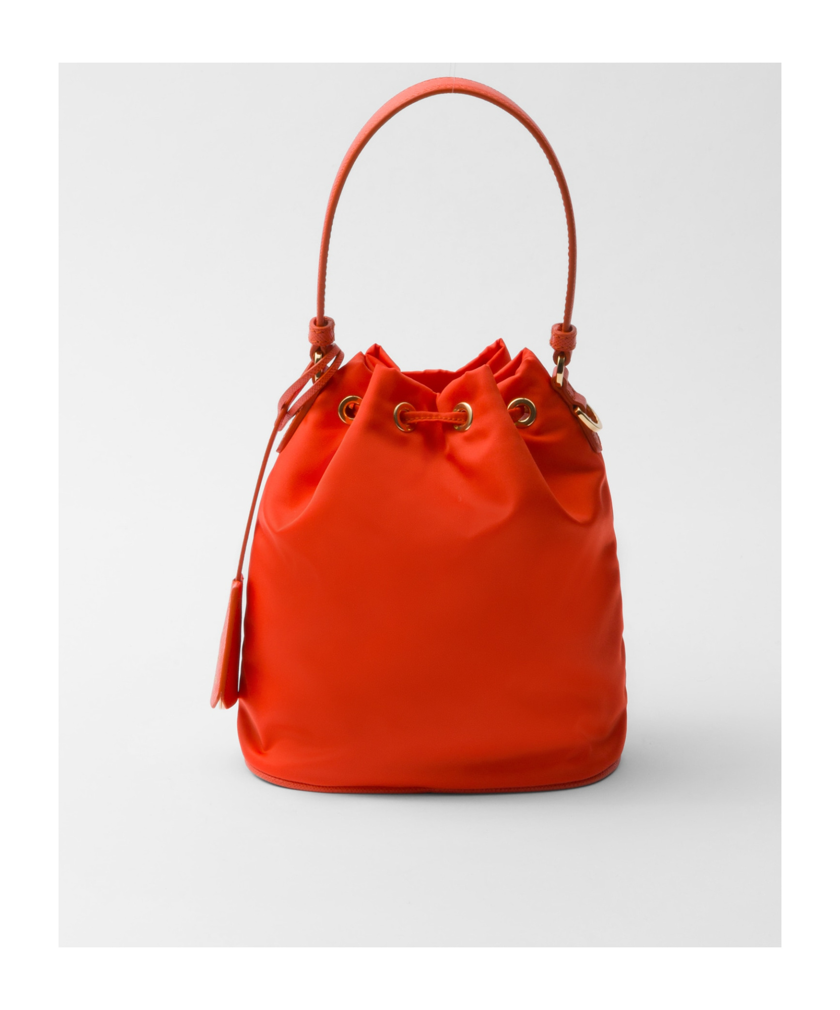 Prada Re-edition 1978 Re-nylon Mini-bag In Orange