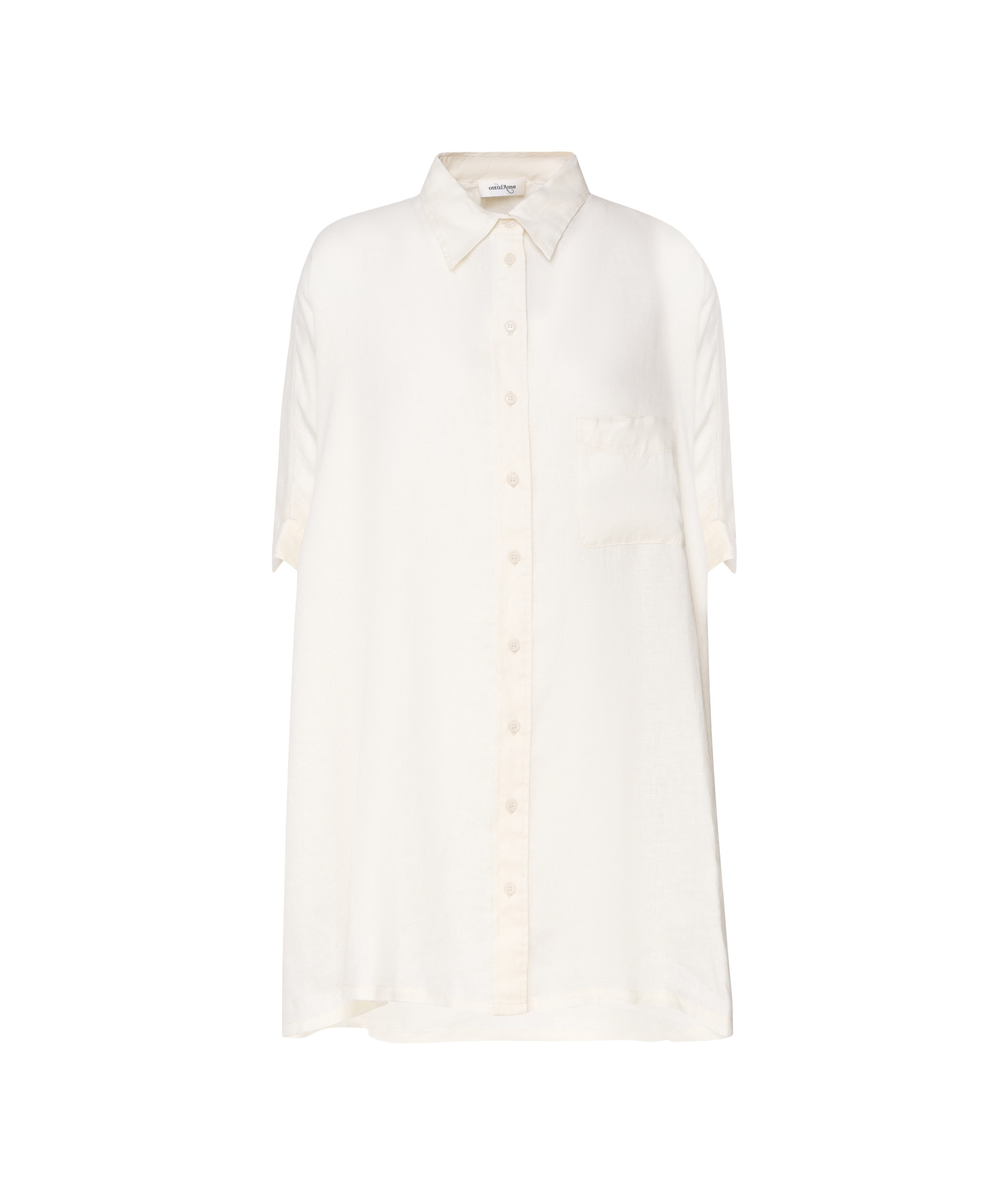 Ottod'ame Shirt Dress In White