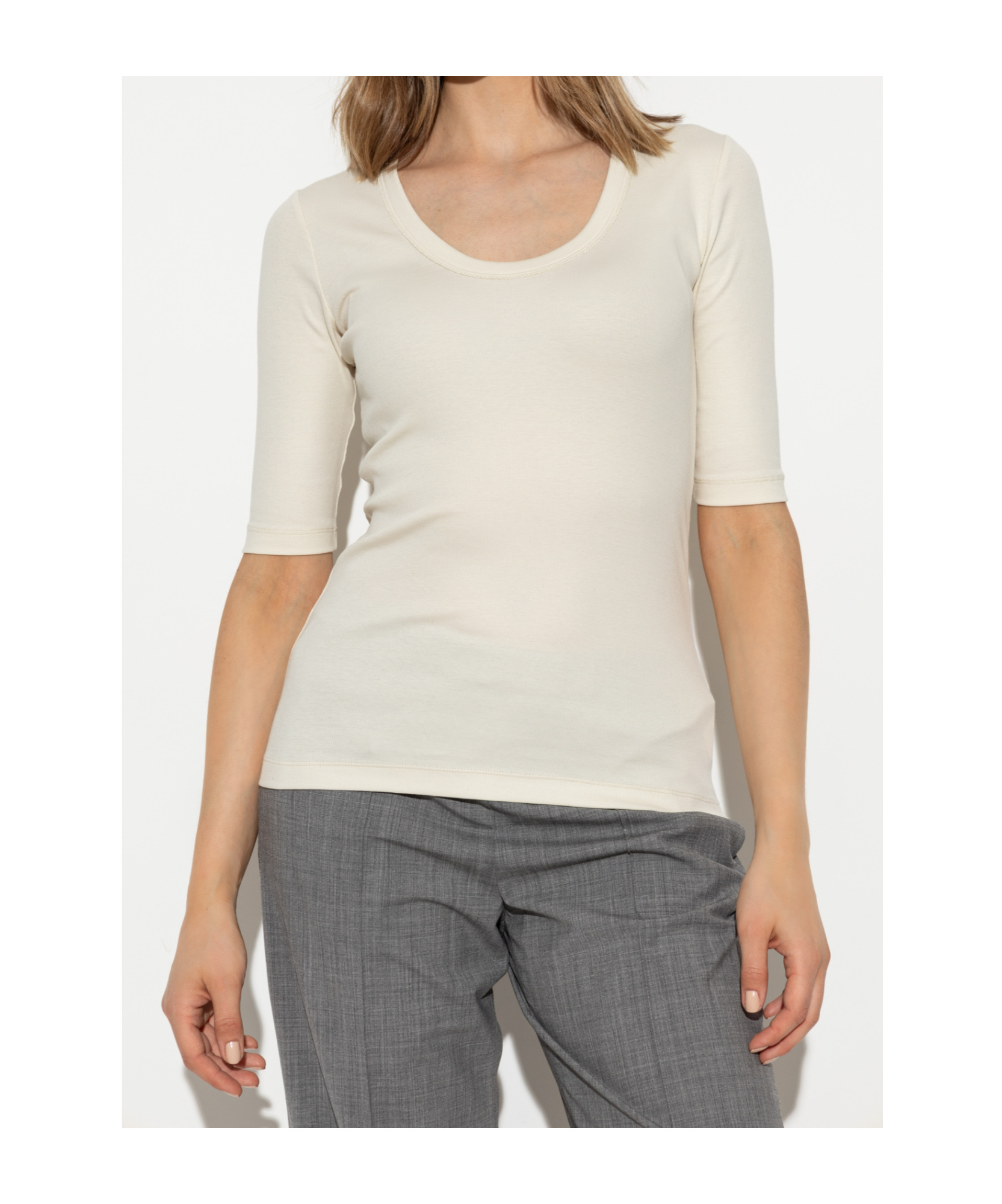 Shop Fabiana Filippi Cotton Top