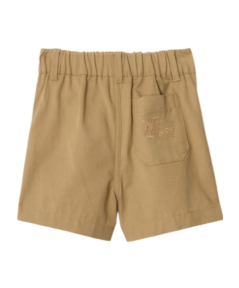 Burberry Elastic Waist Shorts In Nude