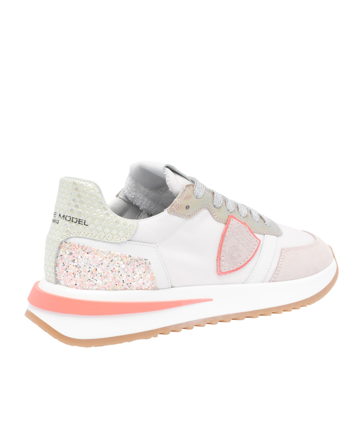 Philippe Model Round-head Sneakers In White