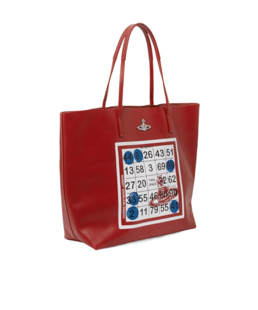Vivienne Westwood Bingo-print Orb-embellishment Tote Bag