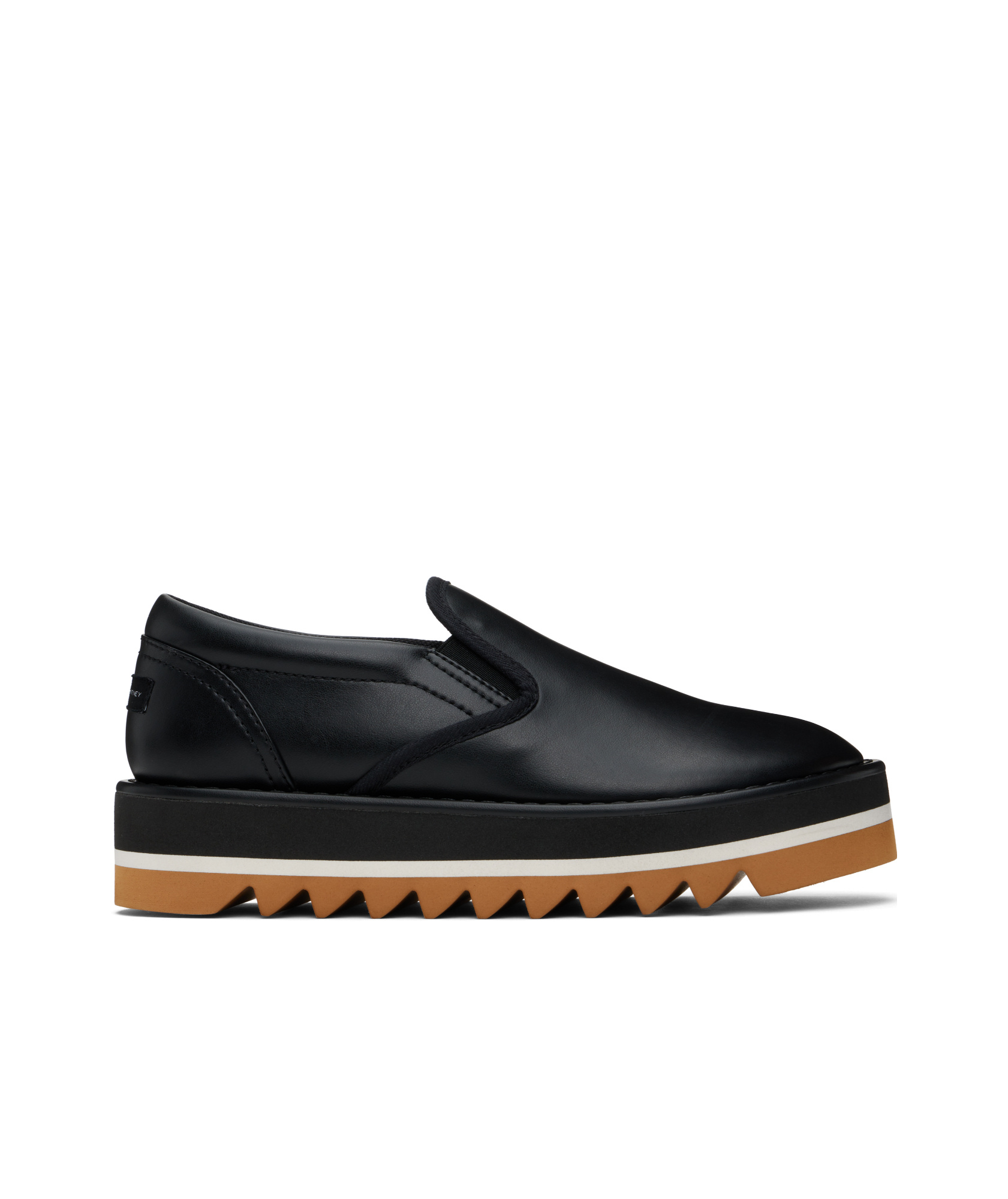 Shop Stella Mccartney Sneakelyse Eco Loafers In Black