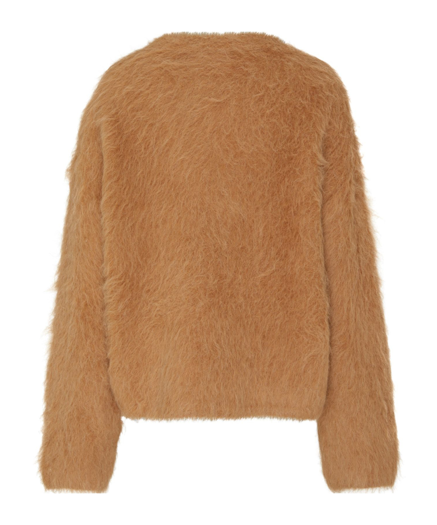 Totême Long Sleeve Sweater In Brown