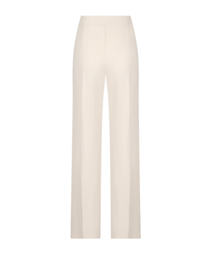 Max Mara Pleated Casual Pants In White