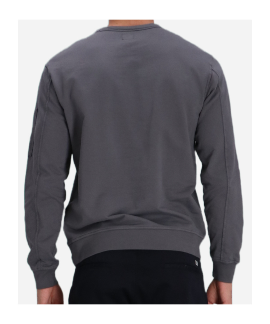 C.p. Company Long-sleeved Sweater In Gray
