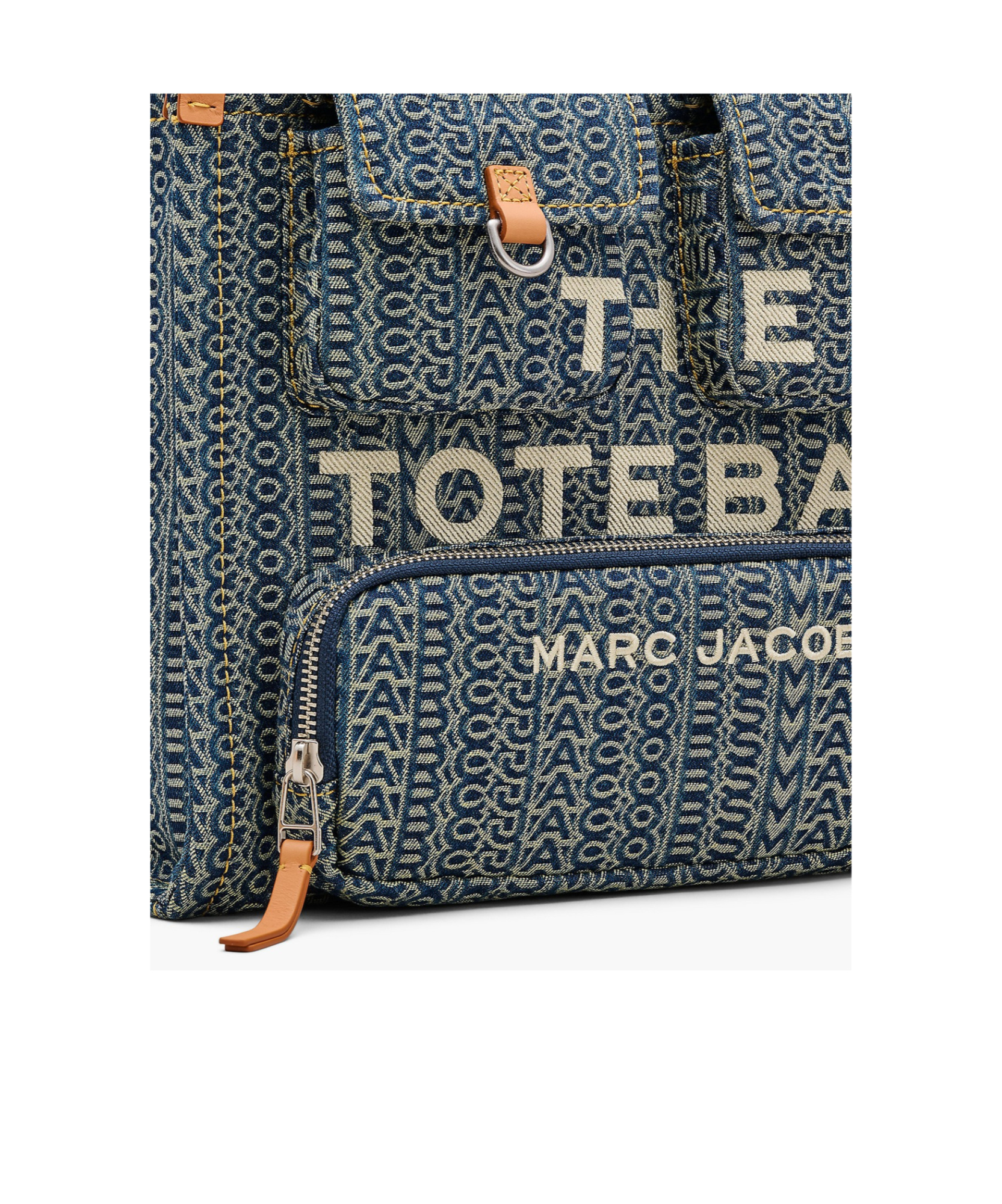 Marc Jacobs Monogram Denim Medium Tote Bag