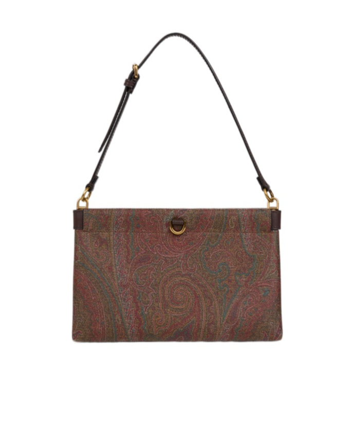 Etro Mini Arnica Clutch Talk In Brown